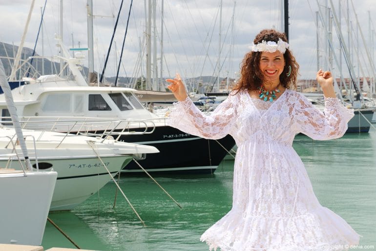 Vestido ibicenco Kabah