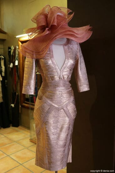 Vestido rosa Kabah Boutique