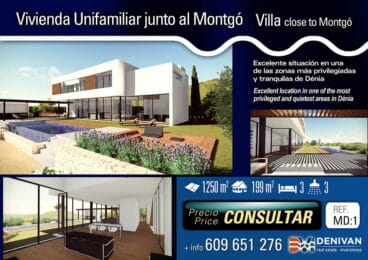 villa en el montgo a la venta en denivan