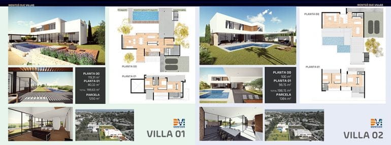 Villas nueva construcción Denivan
