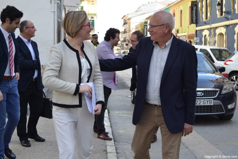 Salvador y Grimalt se reúnen en Dénia