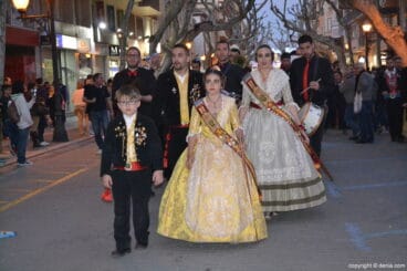 02 Desfile de bandas Fallas Dénia 2017 – Falla Diana