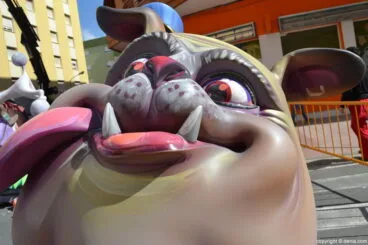 Plantà fallas Dénia 2017 – plantà falla París Pedrera