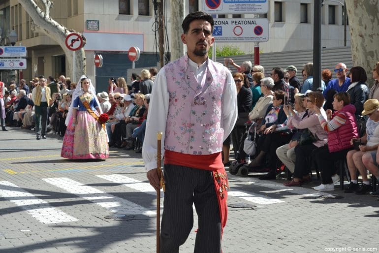 022 Ofrenda Fallas Dénia 2017 - Falla Camp Roig - Presidente