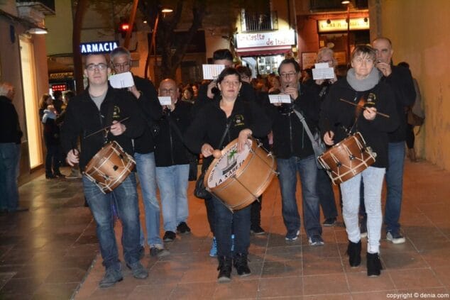 03 manifestacion dia de la mujer denia 2017 colla la xareta