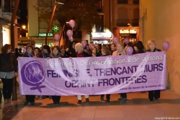 04 manifestació dia de la dona denia 2017 xarxa de dons