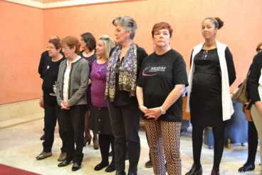 Representantes del Consell de les Dones de Dénia