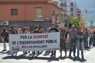 Representantes del IES Xebic de Ondara