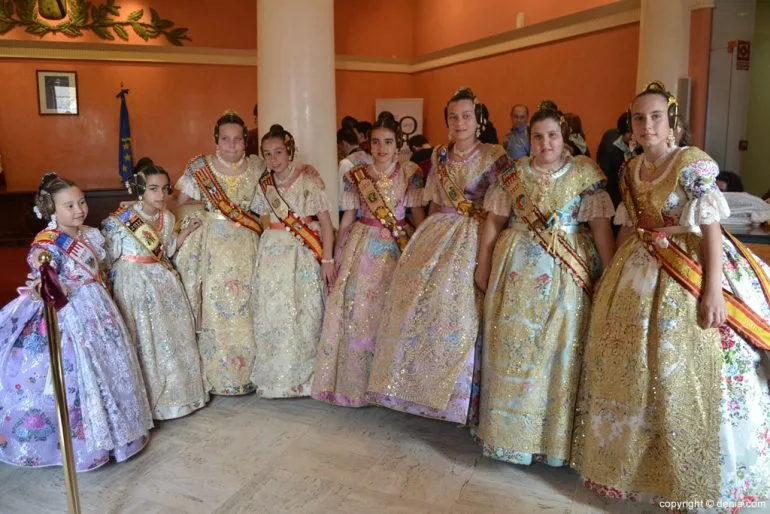 Premios infantiles fallas Dénia 2017 - Algunas falleras mayores