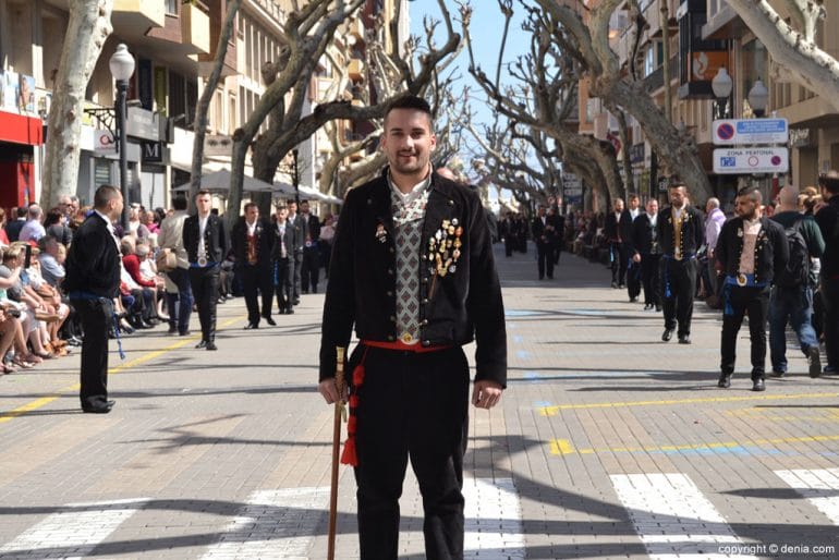 064 Ofrenda Fallas Dénia 2017 - Falla Diana - Presidente
