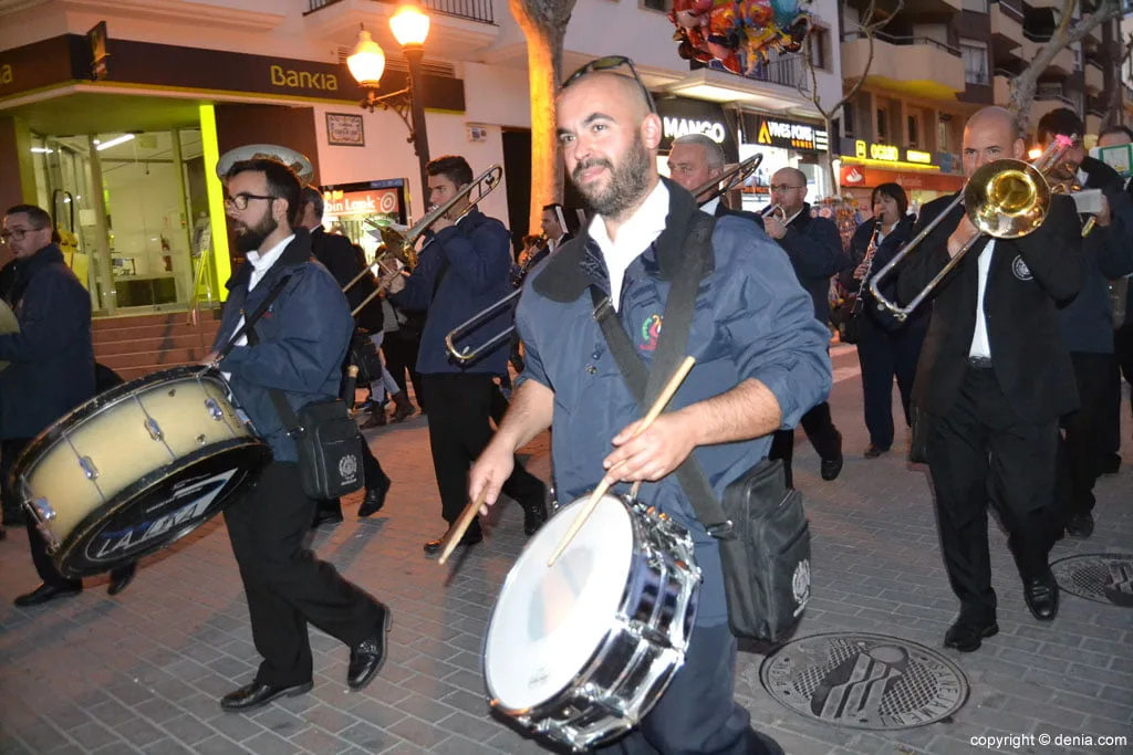 Desfile de bandas Fallas Dénia 2017 - Falla Darrera del Castell - La Lira de Quatretonda