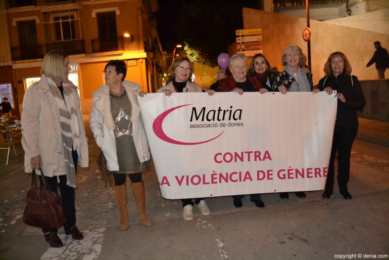 Manifestación Día de la Mujer Dénia 2017 - Matria