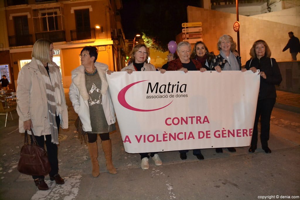 Manifestación Día de la Mujer Dénia 2017 – Matria