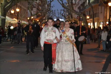 Desfile de bandas Fallas Dénia 2017 – Falla Saladar