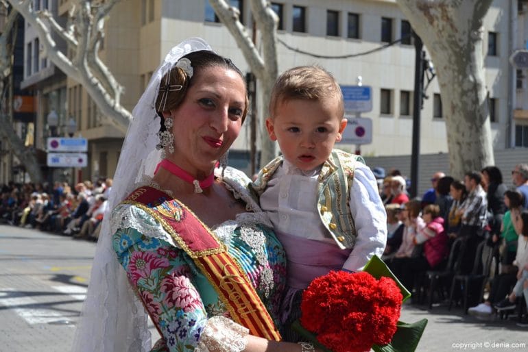 083 Ofrenda Fallas Dénia 2017 - Falla Darrere del Castell