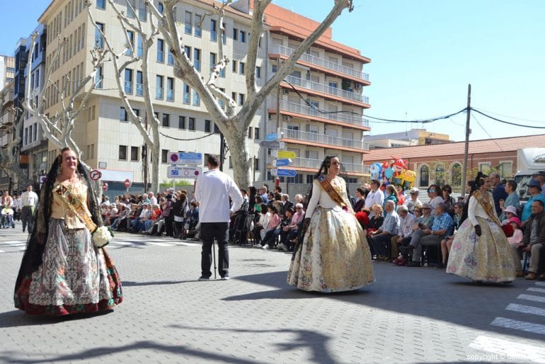 088 Ofrenda Fallas Dénia 2017 - Falla Darrere del Castell