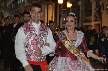 Desfile de bandas Fallas Dénia 2017 – Falla Saladar