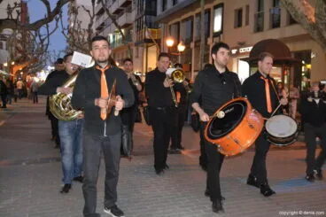 Desfile de bandas Fallas Dénia 2017 – Falla Saladar – Xarangata