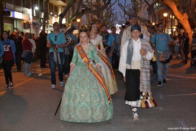 Desfile de bandas Fallas Dénia 2017 - Falla Port Rotes