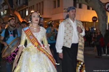 Desfile de bandas Fallas Dénia 2017 – Falla Port Rotes