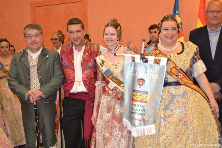 Premios fallas Dénia 2017 - Falla Baix la Mar - Mejor pintura