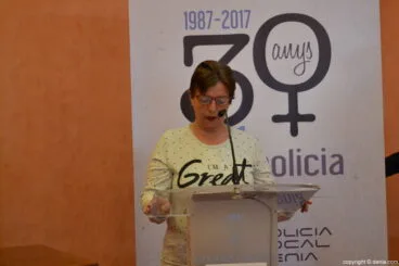 Lectura del manifiesto del Consell de les Dones