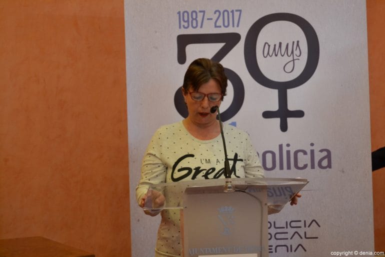 Lectura del manifiesto del Consell de les Dones