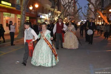 Desfile de bandas Fallas Dénia 2017 – Falla París Pedrera