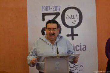 Lectura del manifiesto del Consell de les Dones
