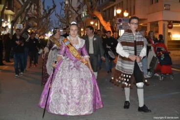Desfile de bandas Fallas Dénia 2017 – Falla Baix la Mar