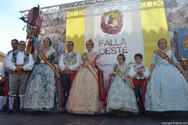 15 dia de la bandera del oeste 2017 falleras mayores de denia