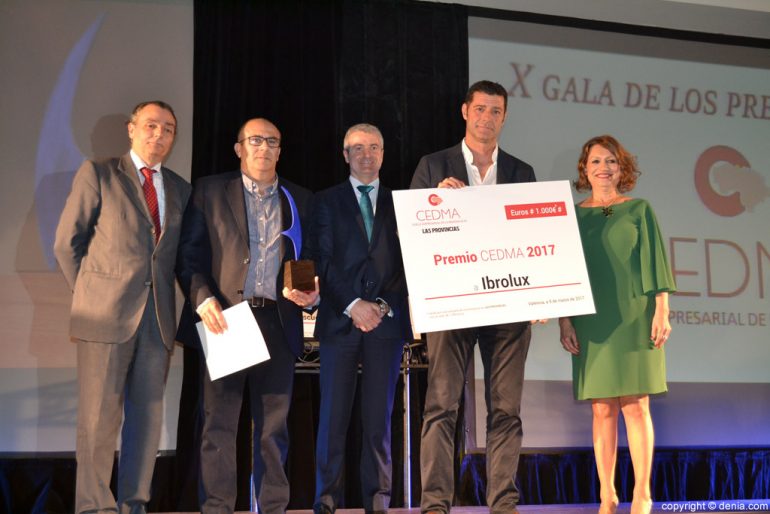 X Gala Premios CEDMA - Premio a Ibrolux