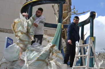 Plantà fallas Dénia 2017 – trabajos falla Port Rotes