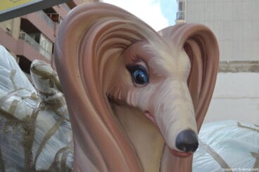 Plantà fallas Dénia 2017 – ninots falla Port Rotes
