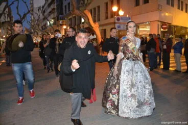 Desfile de bandas Fallas Dénia 2017 – Falla Centro