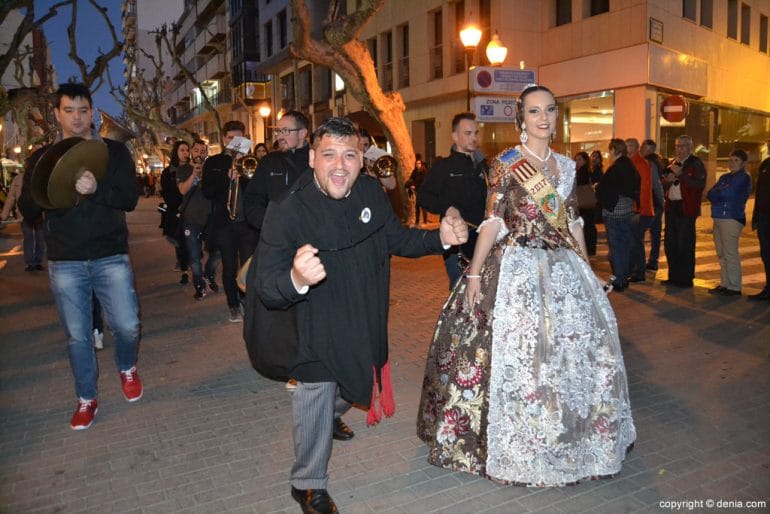 Desfile de bandas Fallas Dénia 2017 - Falla Centro