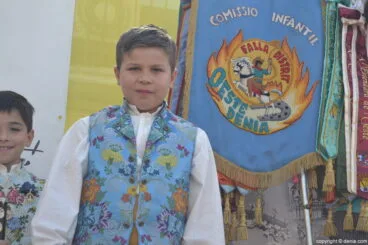 Día de la Bandera del Oeste 2017 – Nuevos falleros de la comisión infantil