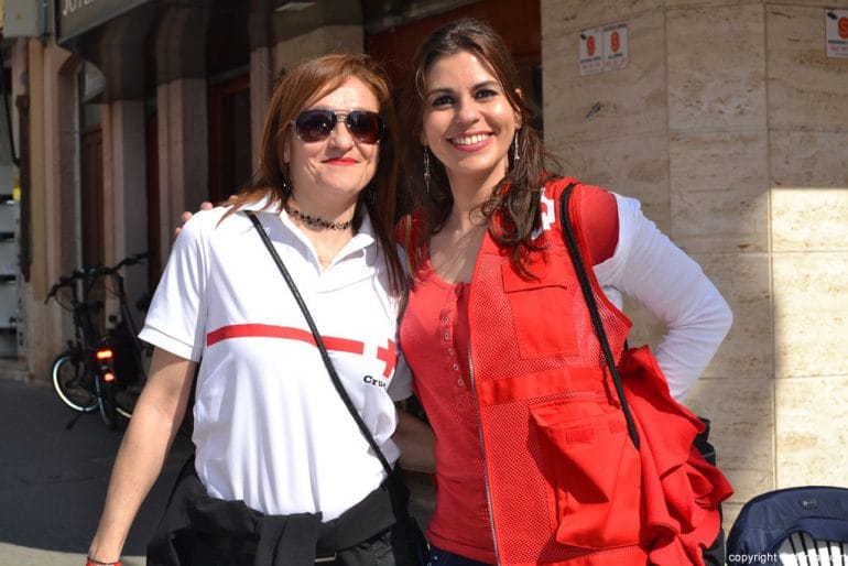 Día de la Banderita Dénia 2016 - Ana Belén y Zahira
