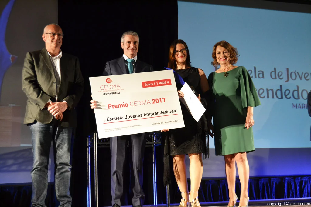 X Gala Premios CEDMA – Premio a Escuela de emprendedores