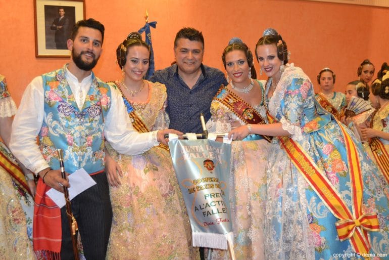 Premios fallas Dénia 2017 - Falla Les Roques - Premio a la actividad fallera