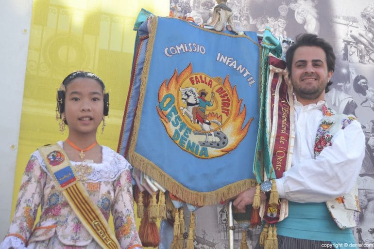 Día de la Bandera del Oeste 2017 - Nuevos falleros de la comisión infantil