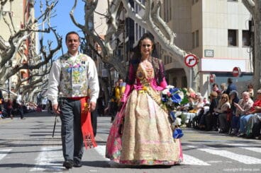 260 Ofrenda Fallas Dénia 2017 – Falla Oeste – Javi y laura