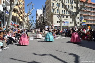 269 Ofrenda Fallas Dénia 2017 – Entidades invitadas