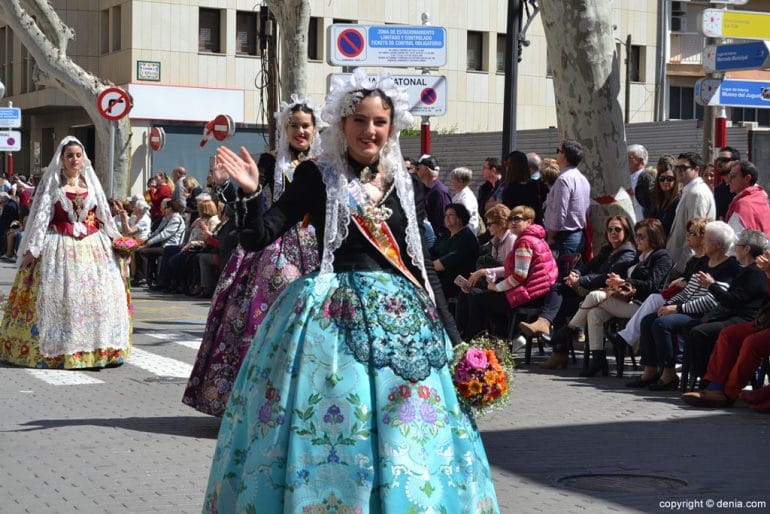 270 Ofrenda Fallas Dénia 2017 - Entidades invitadas