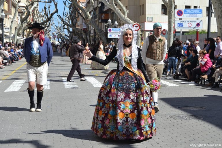 279 Ofrenda Fallas Dénia 2017 - Entidades invitadas