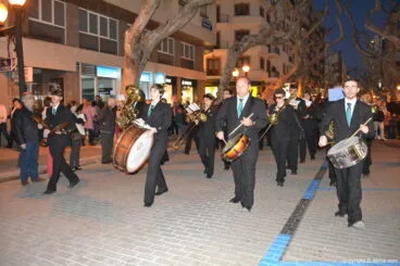Desfile de bandas Fallas Dénia 2017 – Junta Local Fallera – Agrupació Artística Musical de Dénia