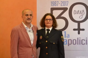 Enriqueta Borrás con Javier Scotto