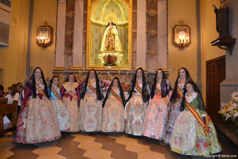 328 Ofrenda Fallas Dénia 2017 - Falleras mayores de Dénia