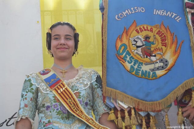 33 dia de la bandera del oeste 2017 nuevos falleros de la comision infantil