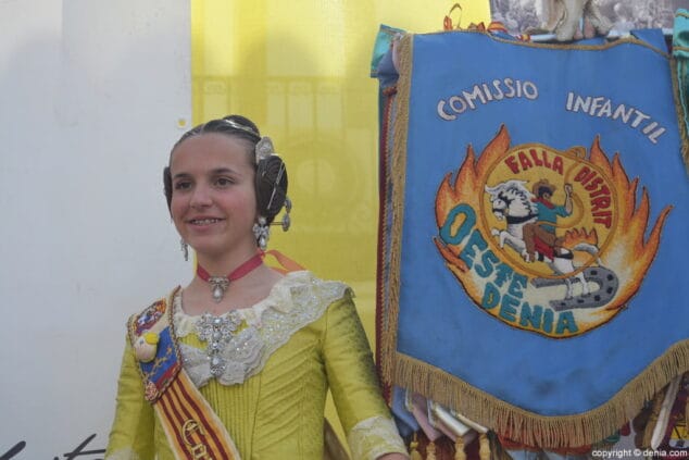 34 dia de la bandera del oeste 2017 nuevos falleros de la comision infantil